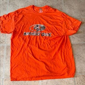 Mossy Oak Orange Short Sleeve Tee